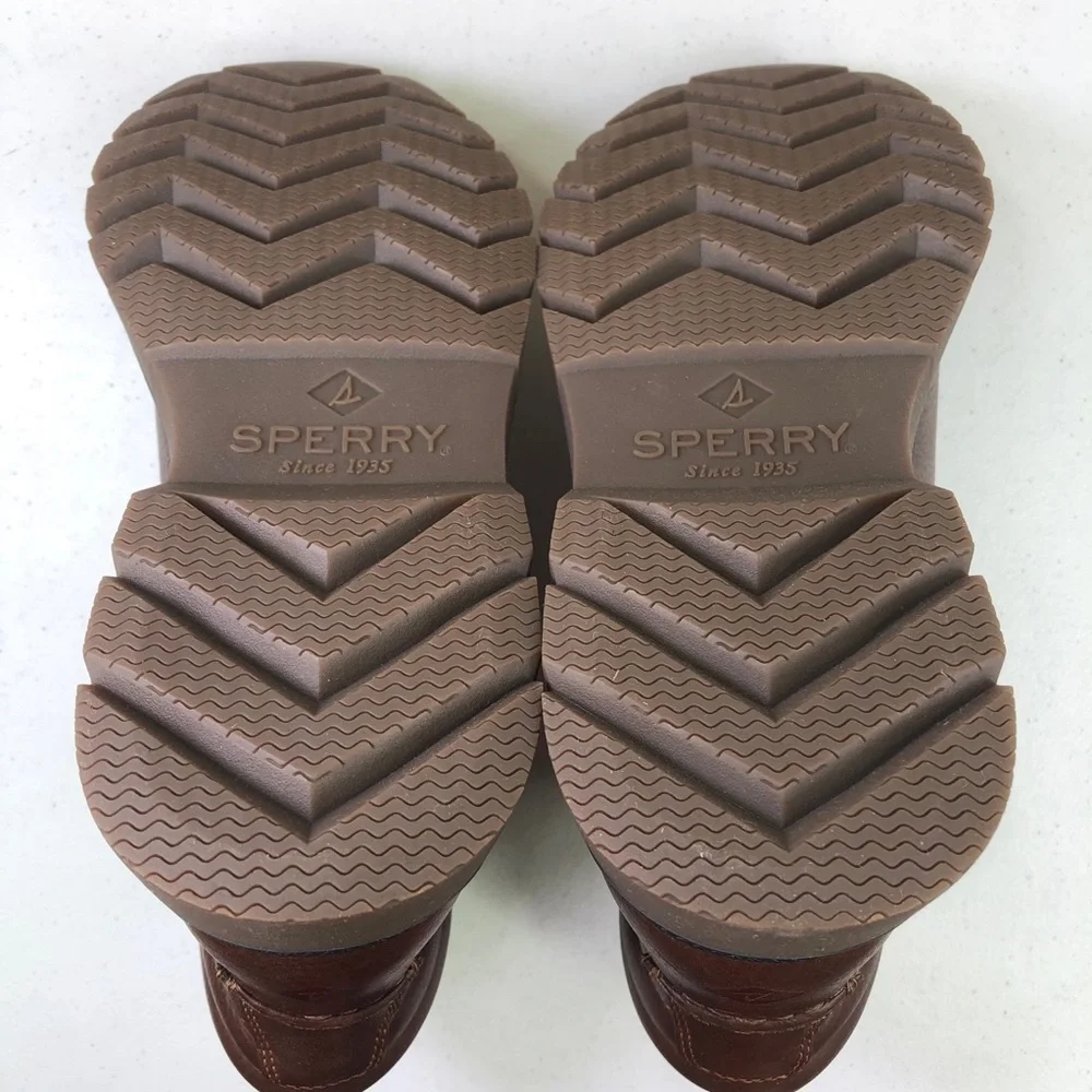 Sperry Watertown LTT Leather Boots Water-Resistant